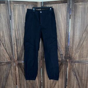 Woman’s Black Cargo Pants